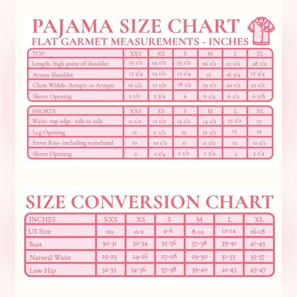 (Pink Palm Puff) Pajamas - Women's XXS - Picture 8 of 8